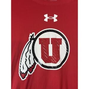 Under Armour Men’s L Loose NCAA University Of Utah Utes Long Sleeve Iso Chill
